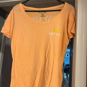 Salt Life Women's Sunburst Orange Tee